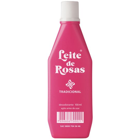 Desodorante Leite de Rosas Médio 100ml