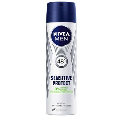 Desodorante Masculino Aerosol Sensitive Protect 48h 150ml - Nivea