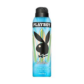 Desodorante Masculino Playboy Malibu Aerosol - 150ml