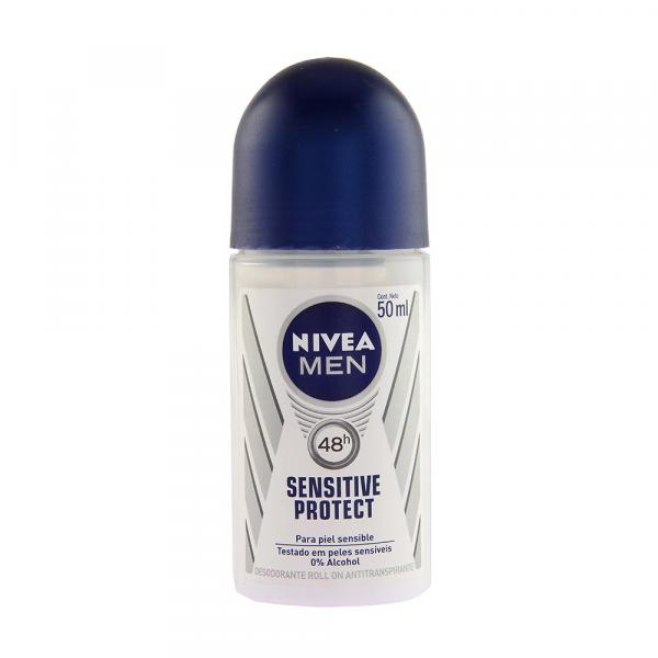 Desodorante Masculino Roll-on Sensitive Protect 48h 50ml - Nivea