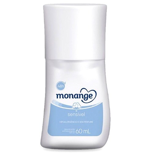 Desodorante Monange Roll On 60Ml Sensível