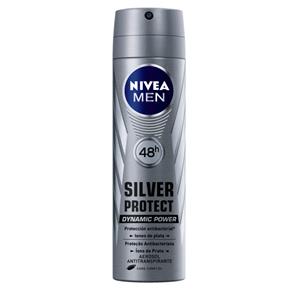 Desodorante Nivea Aerosol Silver Protect Masculino 93G