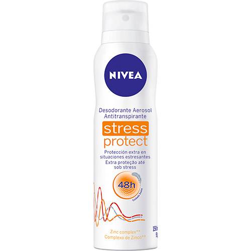 Desodorante Nivea Aerosol Stress Protect Feminino
