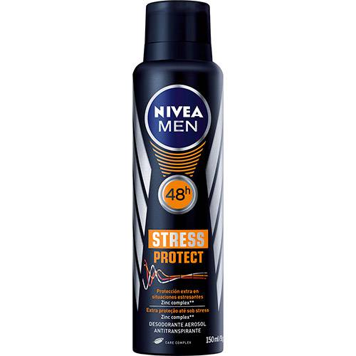 Desodorante Nivea Aerosol Stress Protect Masculino