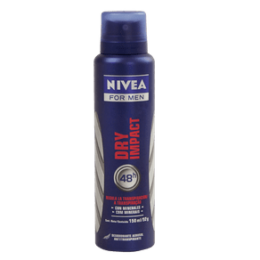 Desodorante Nivea For Men Dry Impact 92g (Aerosol)
