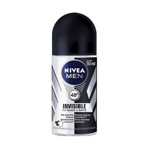 Desodorante Nivea For Men Invisible Black e White Power Roll On - 50ml