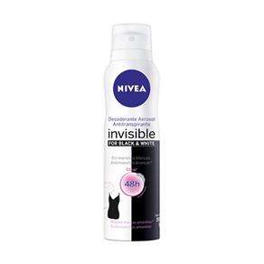 Desodorante Nivea Invisible Black e White Aerosol - 150ml