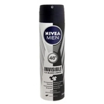 Desodorante Nivea Men Invisible For Black & White Aerosol 150Ml