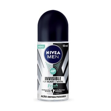 Desodorante Nivea Men Roll On Black&White Fresh 50ml