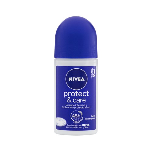 Desodorante Nivea Protect & Care Roll-On Feminino 50Ml
