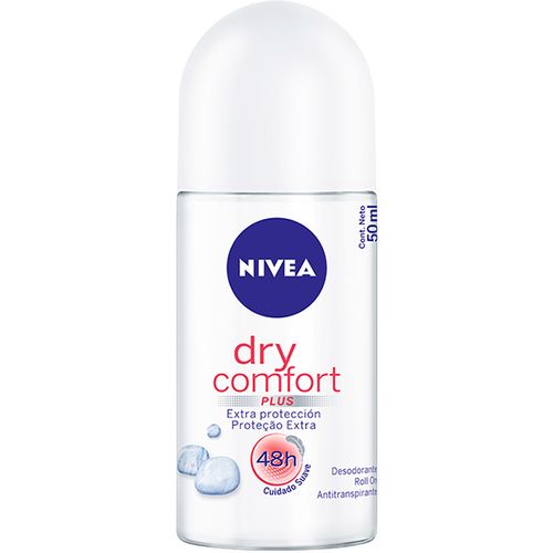 Desodorante Nivea Roll-on Dry Comfort 50ml Desodorante Nivea Roll On Dry Comfort 50ml