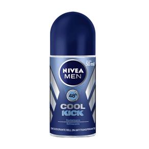Desodorante Nivea Roll On Masculino Aqua Cool 50Ml