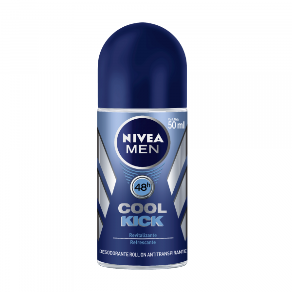 Desodorante Nivea Roll On Masculino Aqua Cool 50ml