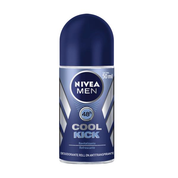 Desodorante Nivea Roll On Masculino Aqua Cool 50ml