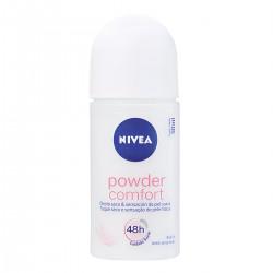 Desodorante Nivea Roll On Powder Confort Feminino 50ml