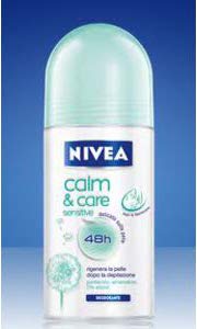 Desodorante Nivea Roll-on Sensitive Sem Perfume 50 Ml