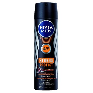 Desodorante Nivea Stress Protect Masculino Aerosol 90g