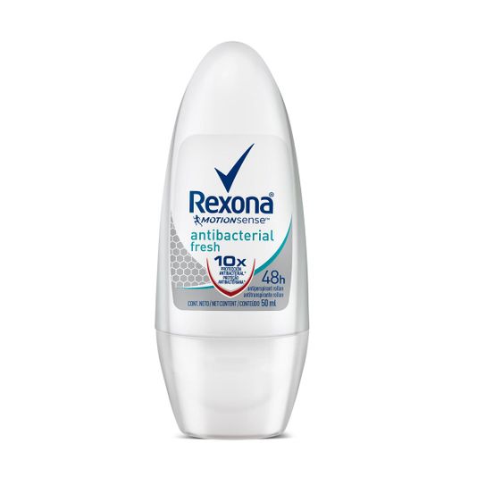 Desodorante Rexona Antibacterial Fresh Rollon 50ml