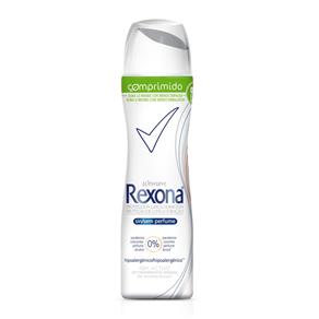 Desodorante Rexona Comprimido Feminino Aerosol Sem Perfume 56G
