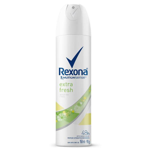 Desodorante Rexona Extra Fresh Aerosol - 90g - Unilever