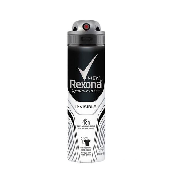 Desodorante Rexona Men Antitranspirante Aerossol Invisible 150ml