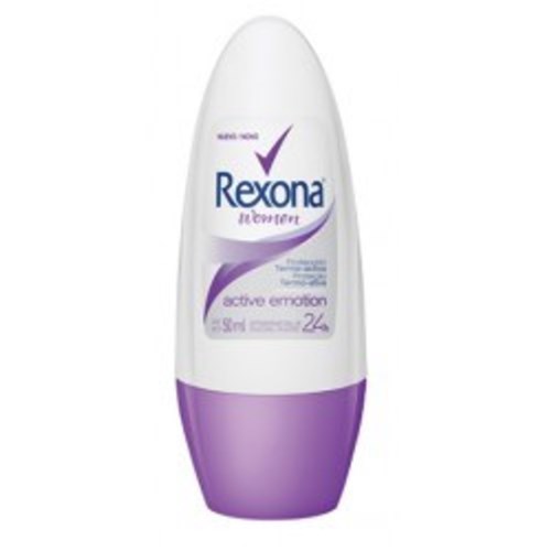 Desodorante Rexona Roll On Active Emotion Feminino 50Ml