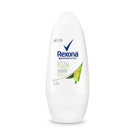 Desodorante Rexona Roll On Bamboo & Aloe Vera Feminino 50Ml