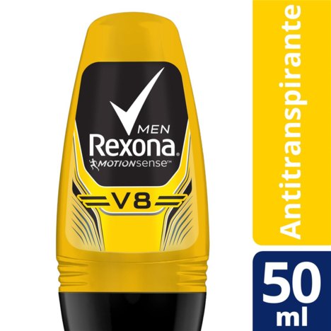 Desodorante Rexona Roll On V8 Masculino 50Ml