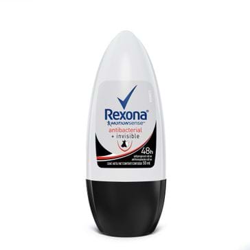 Desodorante Rexona Roll On Woman Antibacterial Invisible 50ml