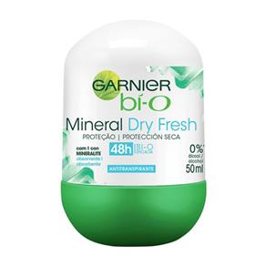 Desodorante Roll On Bi-O Mineral Dry Fresh com 50 Ml