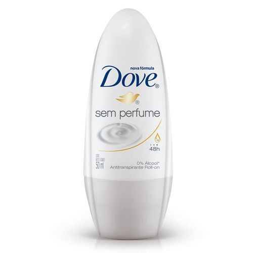 Desodorante Roll On Dove Sem Perfume 50 Ml