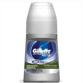 Desodorante Roll On Gillette Power Rush - 50Ml - 50Ml