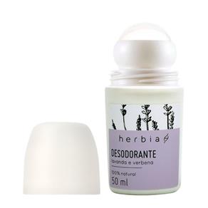 Desodorante Roll-on Lavanda e Verbena Branca 50ml - Herbia