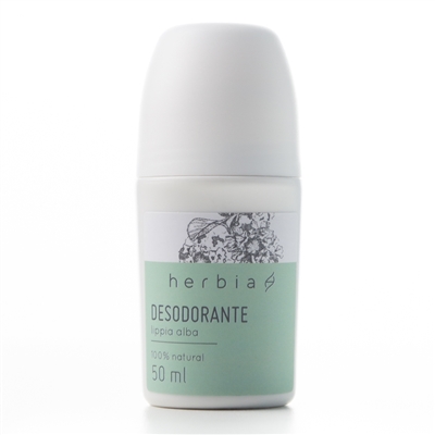 Desodorante Roll-on Natural e Vegano Lippia Alba Herbia 50 Ml