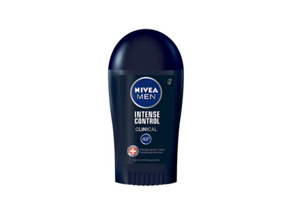 Desodorante Roll-on Nivea 42g Masculino em Barra Intense Control
