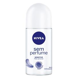 Desodorante Roll-On Nivea 50Ml Feminino Sensitive Pure