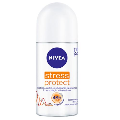 Desodorante Roll-on Nivea 50ml Feminino Stress Protect