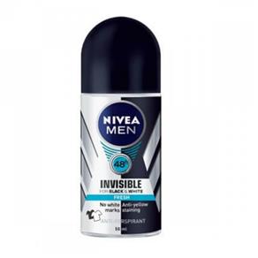 Desodorante Roll-On Nivea 50Ml Masc Blackwhite Fresh