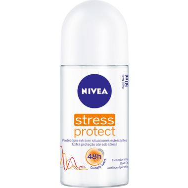 Desodorante Roll On Nivea Feminino Stress Protec 50ml