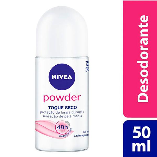 Desodorante Roll On Nivea Powder Comfort 50ml - Nívea
