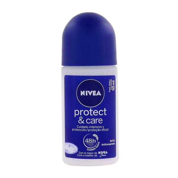 Desodorante Roll On Nivea Protect Care Feminino - 50ml