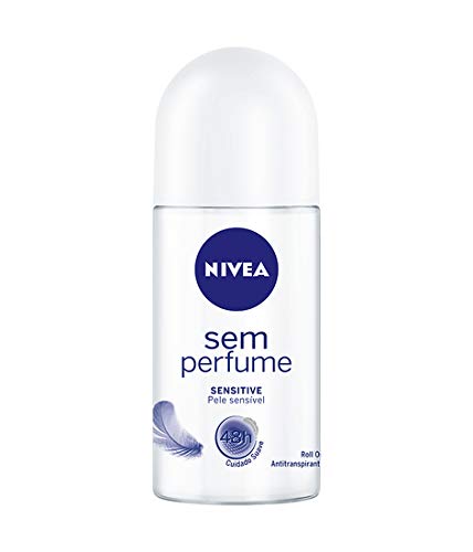 Desodorante Roll On Nivea Sensitive Sem Perfume 50ml
