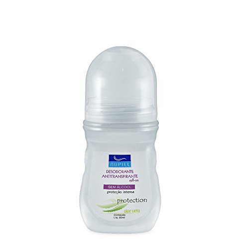 Desodorante Roll-On Protection, Nupill, Transparente, 60ml