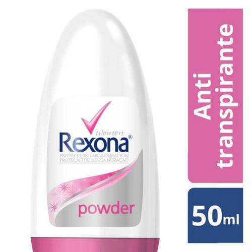 Desodorante Roll-on Rexona 50ml Feminino Powder Unit