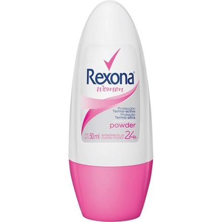 Desodorante Roll-On Rexona Feminino Powder 50ml
