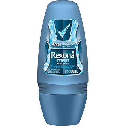 Desodorante Roll-On Rexona Masculino Xtra Cool 50ml