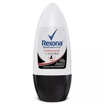 Desodorante Roll On Rexona Women Antibacterial e Invisible 50ml