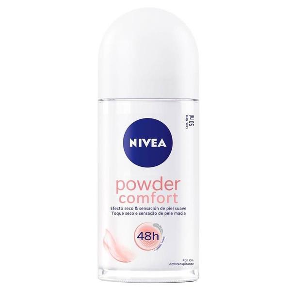 Desodorante Rollon Feminino Nivea Powder Comfort 50ml