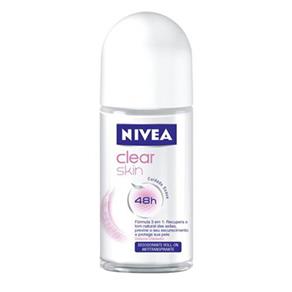 Desodorante Rollon Nivea Feminino Clear Skin - 50Ml - 50Ml