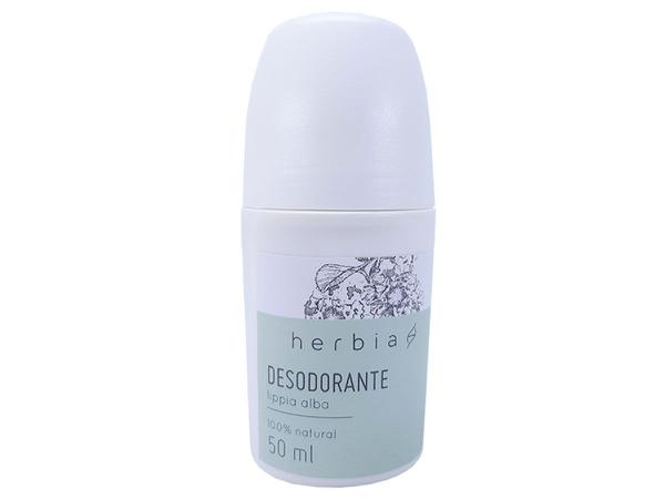 Desodorante Sem Química Nociva Lippia Alba Herbia 50ml